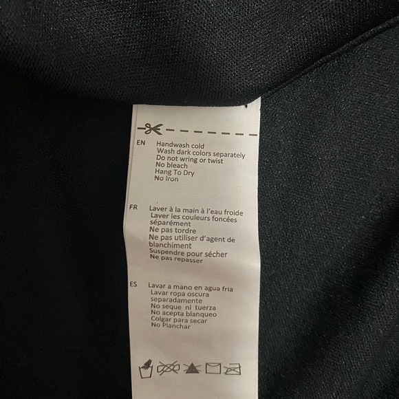 Black Halter Lace Dress - Small - Picture 7 of 9